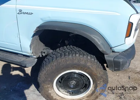 2024 Ford Bronco Heritage Limited Edition z USA, uszkodzony, nr VIN 1FMEE4GP5RLA74006